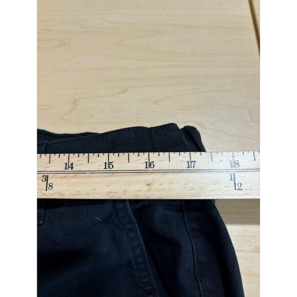 Torrid Black Chino Pant Plus Size 0X (XL) Elastic Waist in the Back Straight Leg - Picture 8 of 8